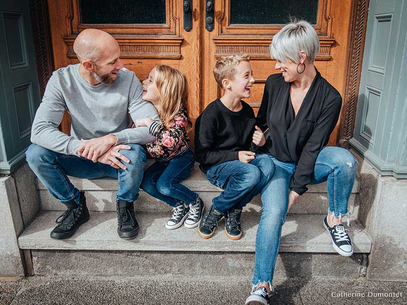 session photo de famille à Montréal