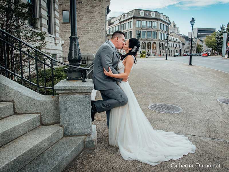 Mariage à l'Hôtel Place D'Armes dans le Vieux-Montréal