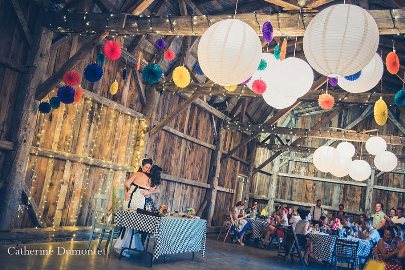 mariage rétro au Jude-Pomme d'Oka