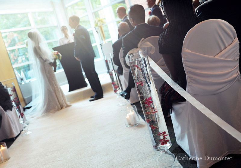 cérémonie de mariage à l'Hôtel Sofitel de Montréal