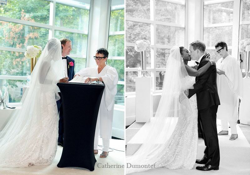 cérémonie de mariage à l'Hôtel Sofitel de Montréal