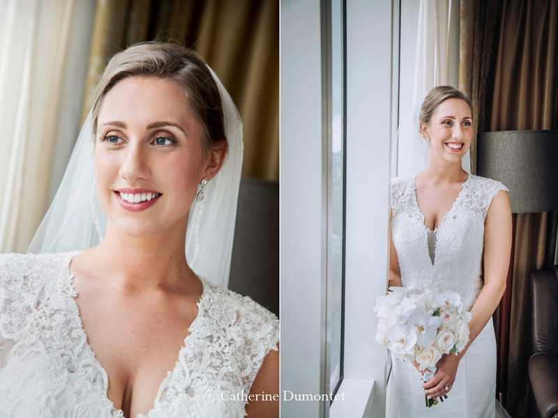 La mariée au Hilton du Lac-Leamy