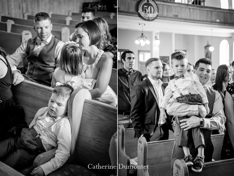 cérémonie de mariage à l'Église St-Sauveur