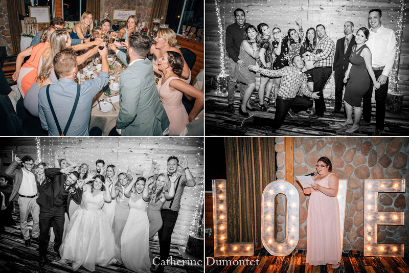 réception mariage au Mont-Gabriel