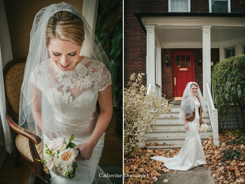Portraits de la mariée