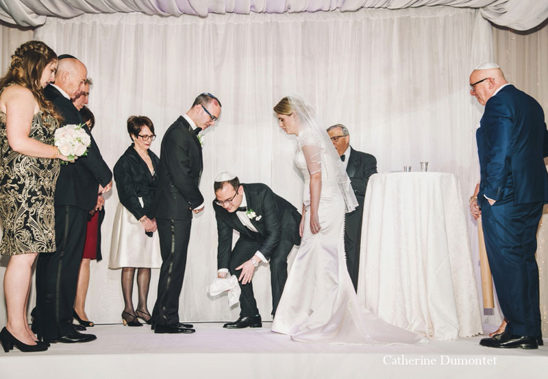 mariage juif au Living Room de Montréal