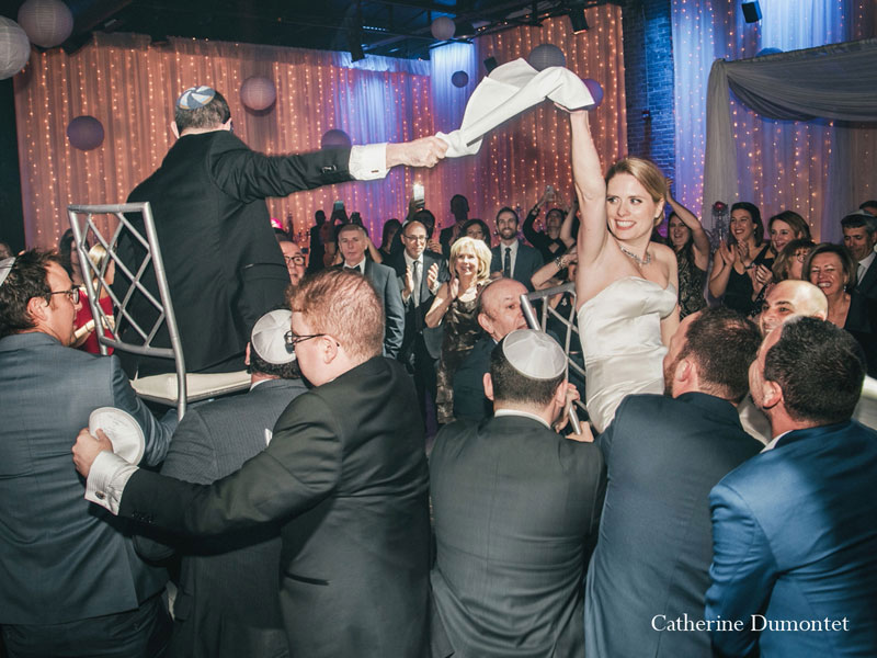 danse traditionnelle d'un mariage juif