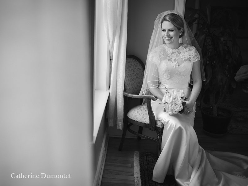 Portrait de la mariée