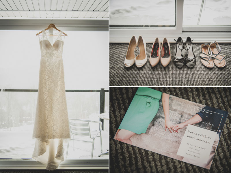 Les accessoires de la mariée