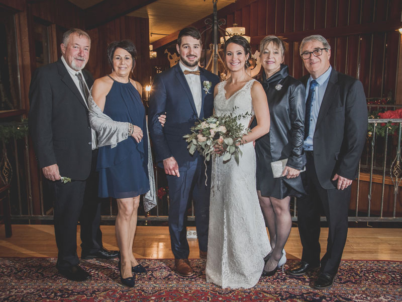 les parents du marié au Mont-Gabriel