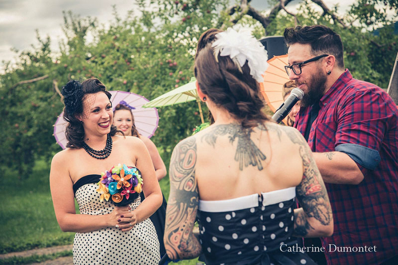 cérémonie d'un mariage gay