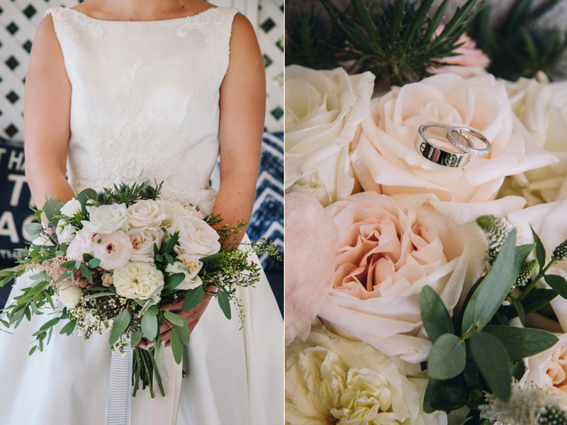 bouquet de fleurs de la mariée