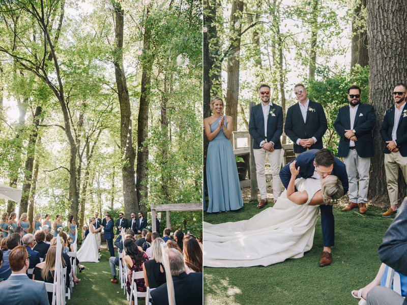 cérémonie de mariage à l'Ile Navark