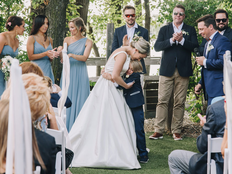 cérémonie de mariage à l'Ile Navark