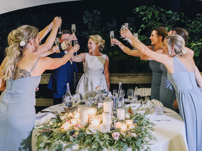 Toast des filles d'honneur