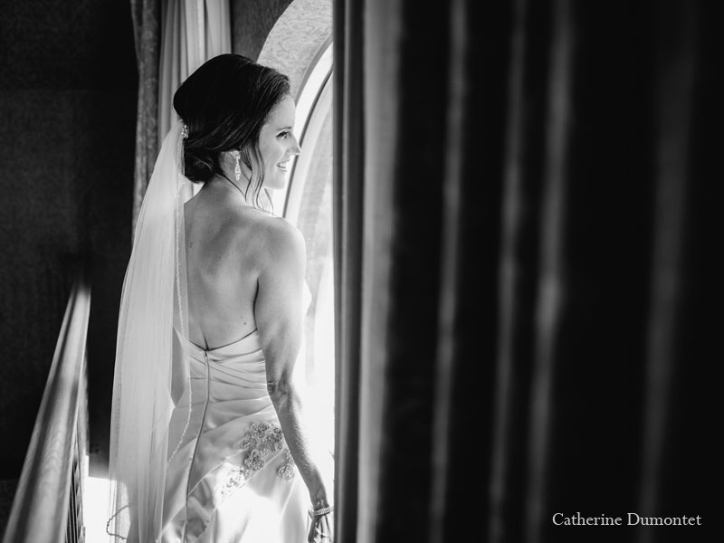 la mariée au Château Vaudreuil