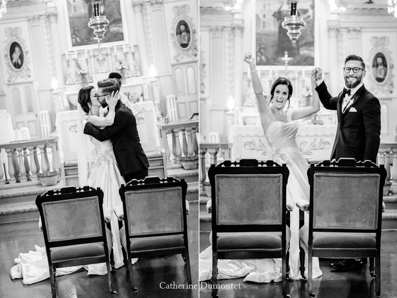 mariage à l'église Sainte-Jeanne-de-Chantal