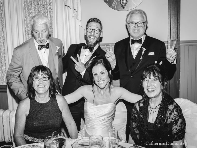 réception de mariage au Manoir Grant