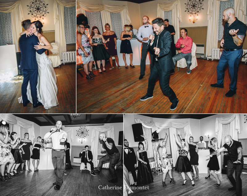 réception de mariage au Manoir Grant