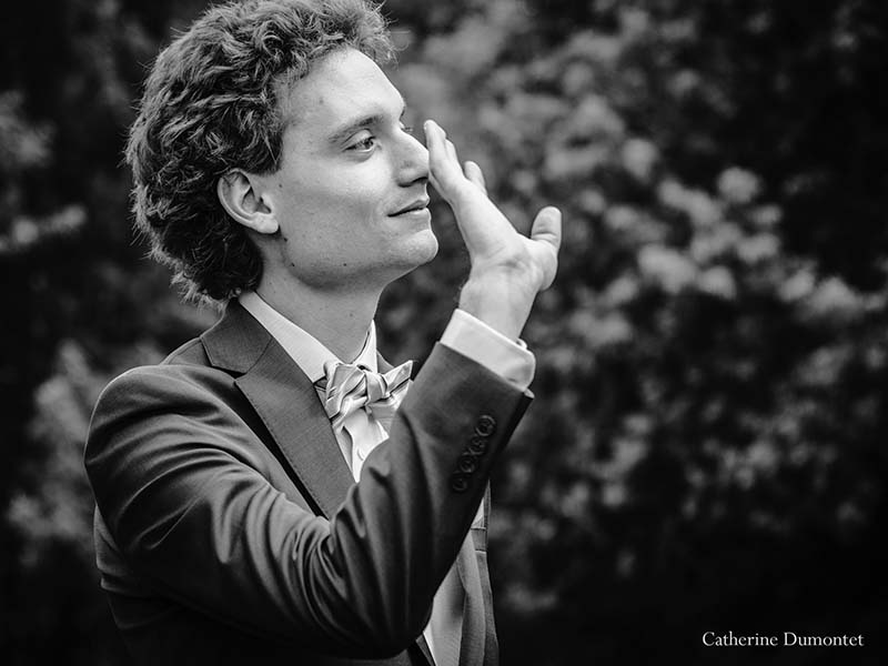 Le marié au Vieux Moulin à Rigaud