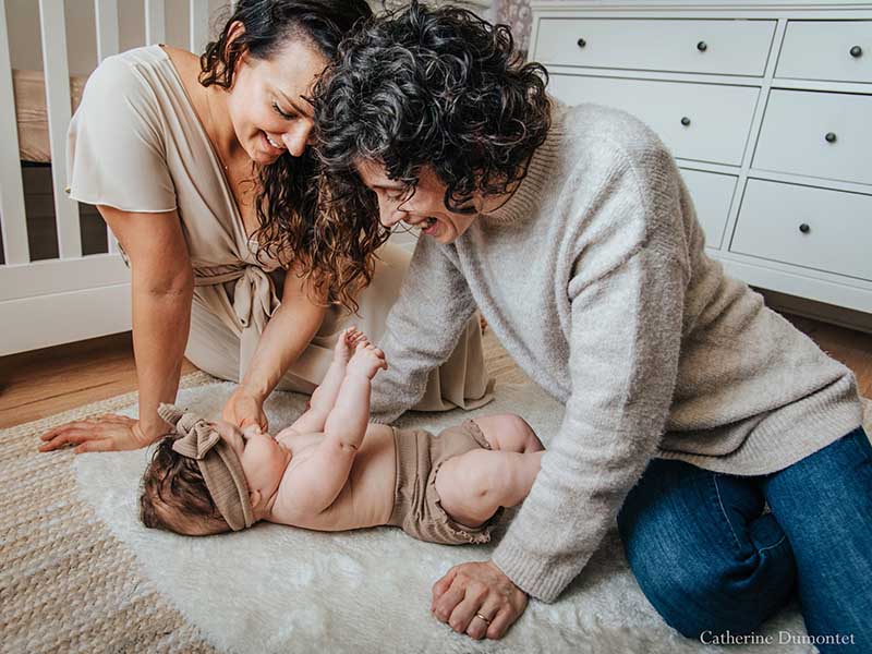photo maternité/bébé à domicile à la maison