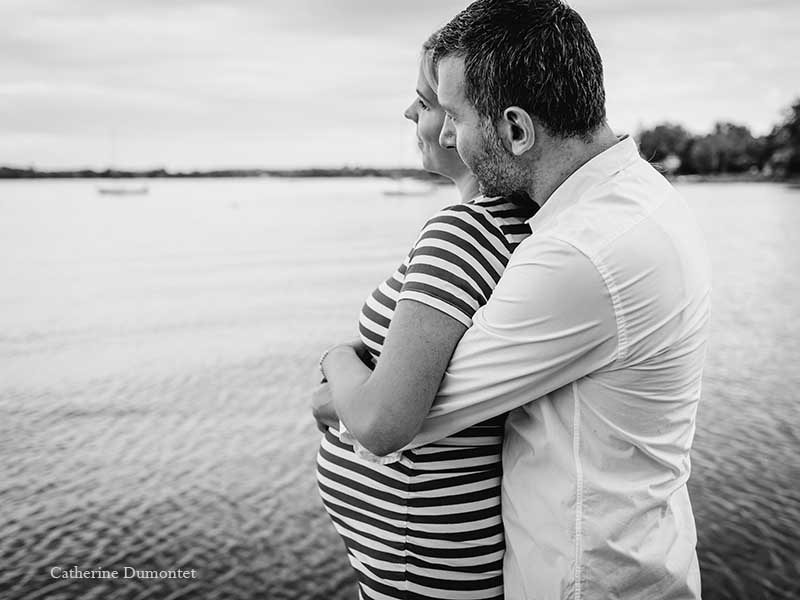 Séance photos de maternité à Baie D'Urfé