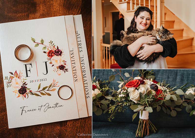 préparatifs de la mariée chez ses parents