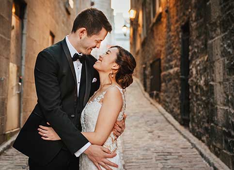 photographe mariage dans le Vieux-Port de Montreal