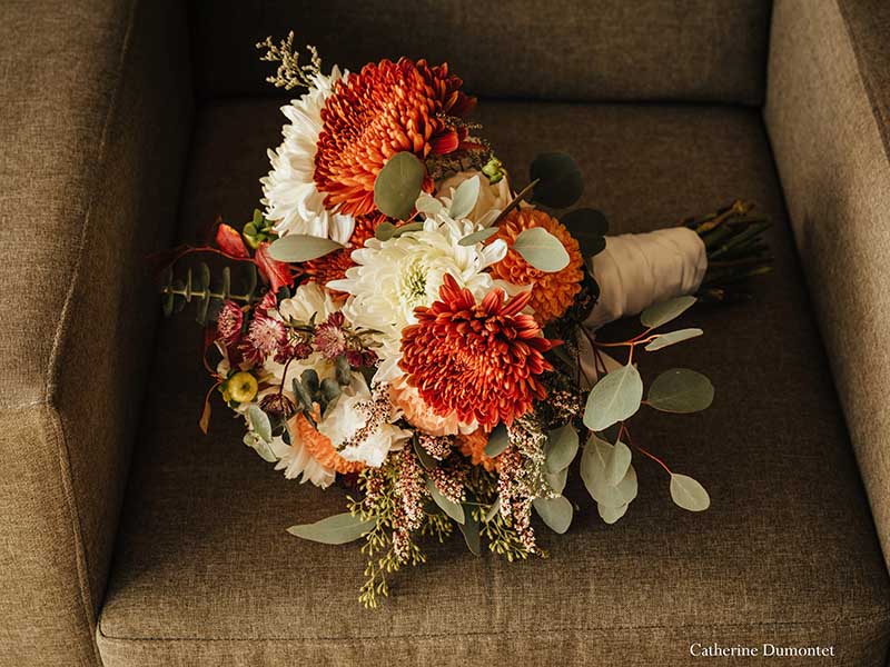 le bouquet de la mariée