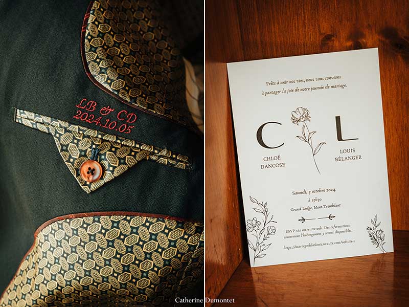 l'invitation au mariage