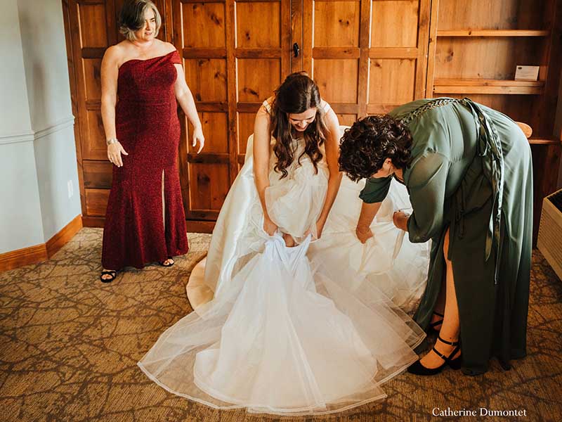 Préparatifs des mariés