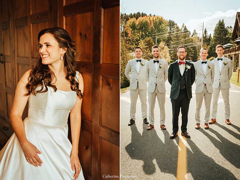 mariage au Grand Lodge Tremblant