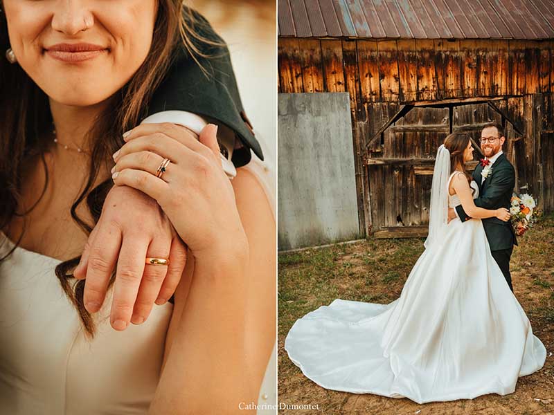 mariage d'automne au Grand Lodge Tremblant