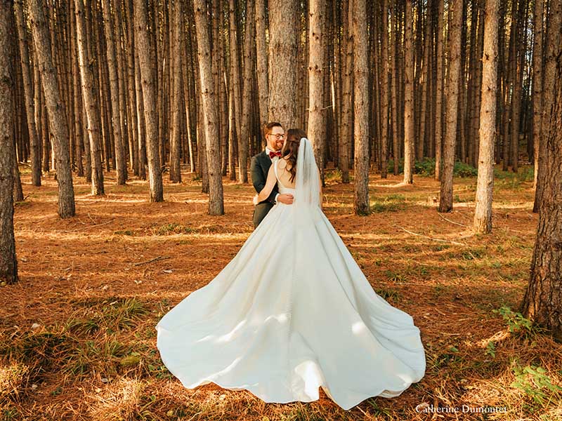 mariage d'automne à Mont-Tremblant