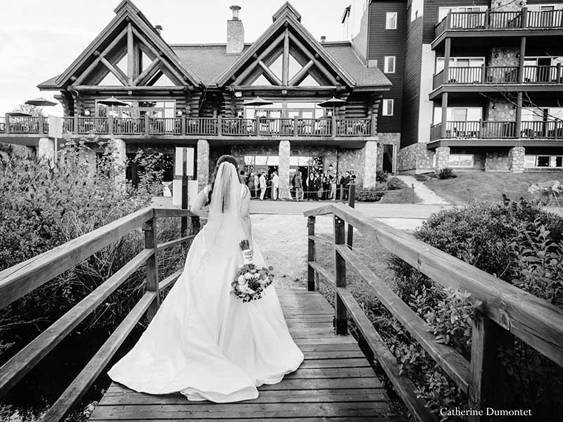 mariage au grand lodge tremblant