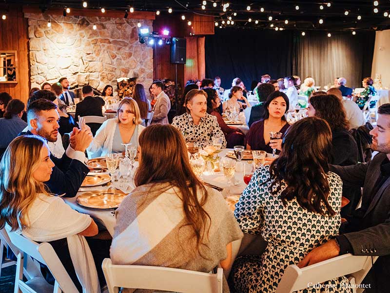 réception de mariage au Grand Lodge Mont-Tremblant