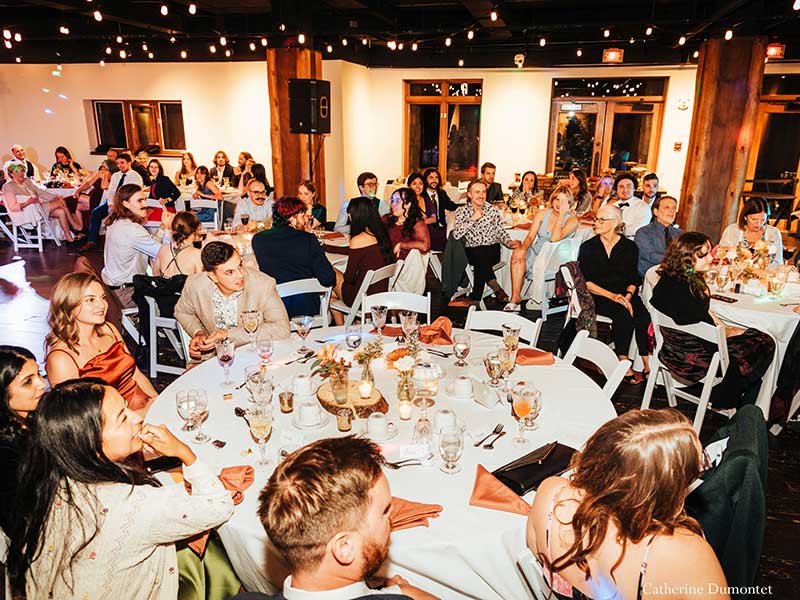 réception de mariage au Grand Lodge Mont-Tremblant