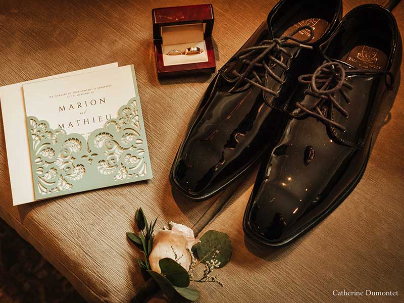 Les accessoires du marié