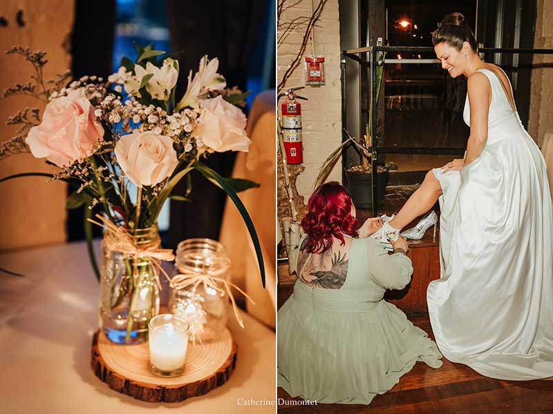 réception de mariage à l'Espace Canal