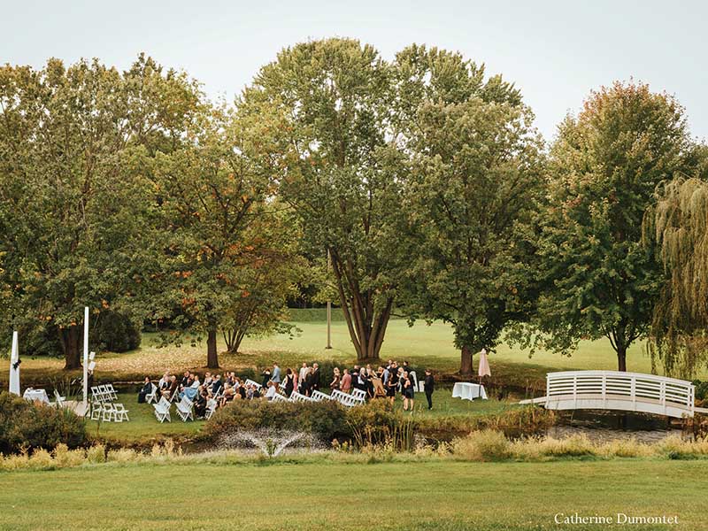 cérémonie mariage sur l'île à La Distinction Joliette