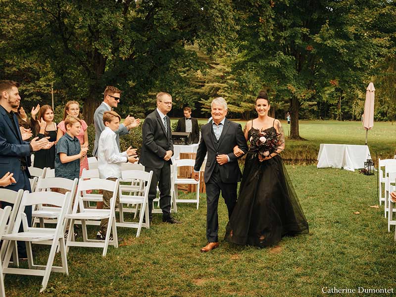 cérémonie mariage à La Distinction Joliette