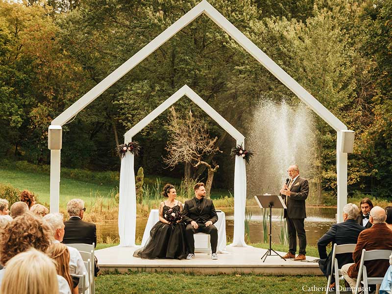 cérémonie mariage à La Distinction de Joliette