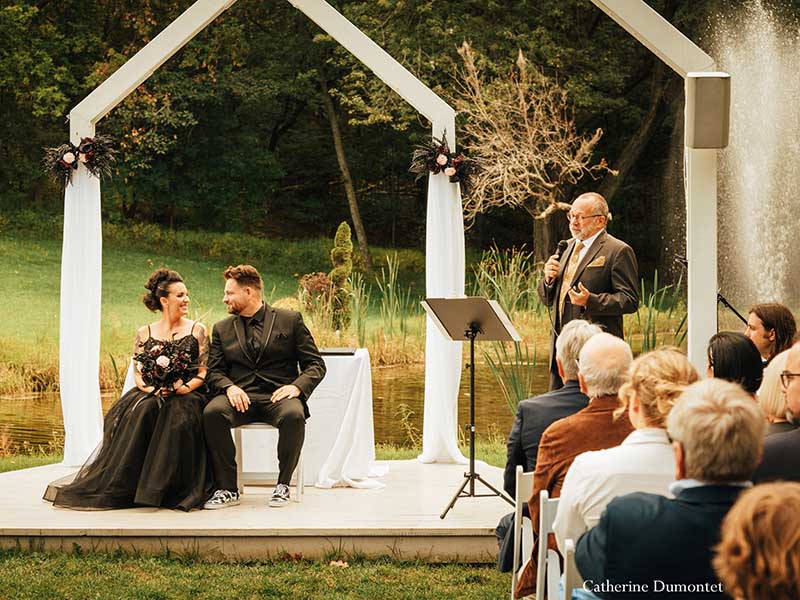 cérémonie mariage à La Distinction de Joliette dans Lanaudière