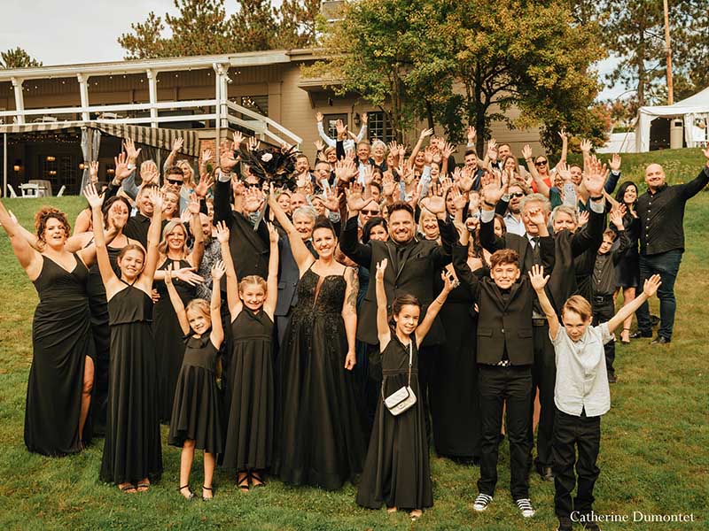 photo de groupe à La Distinction de Joliette