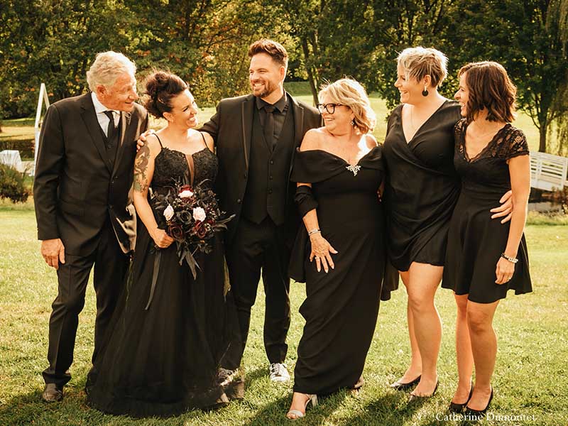 photographie de mariage dans Lanaudière à Joliette