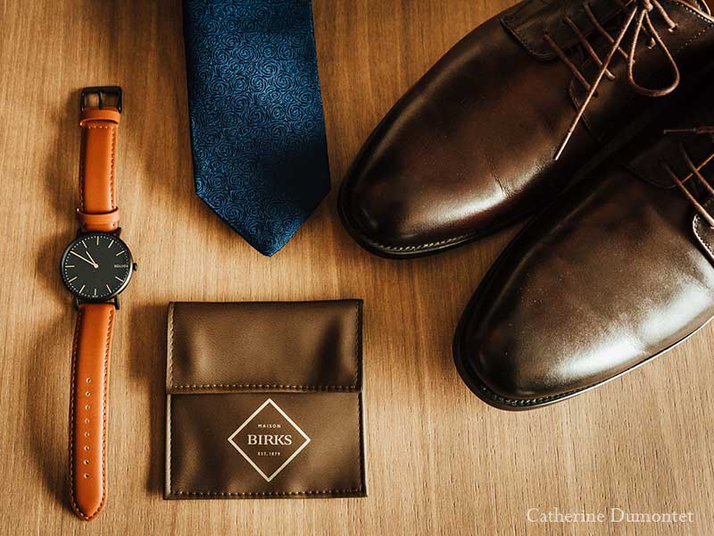 accessoires du marié