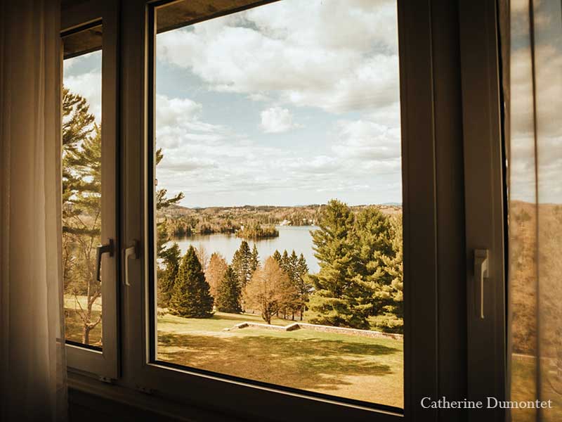 vue d'une chambre au Manoir Stonehaven