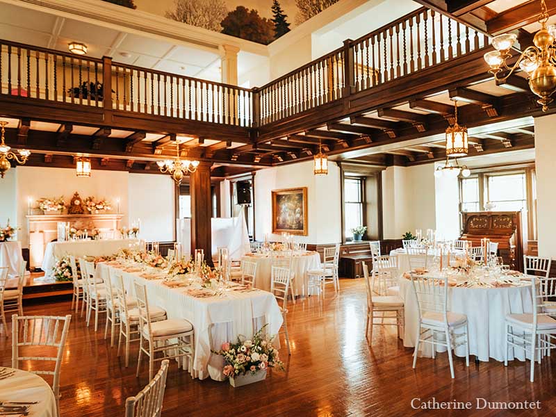 réception mariage au Manoir Stonehaven à Ste-Agathe
