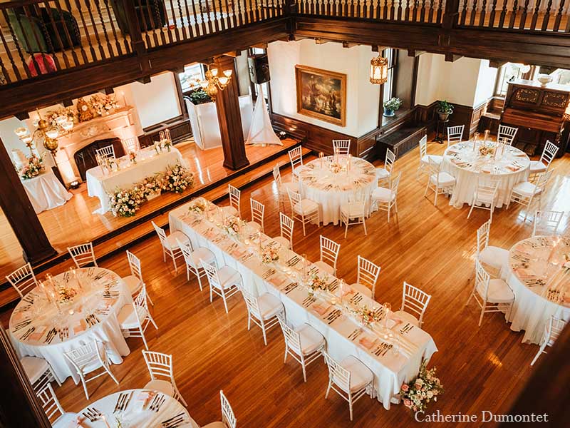 réception mariage au Manoir Stonehaven à Ste-Agathe
