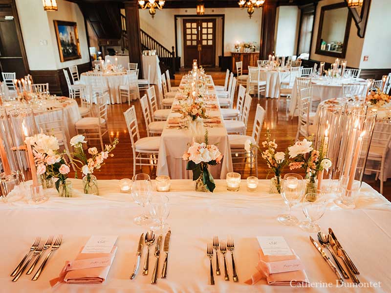 réception mariage au Manoir Stonehaven à Ste-Agathe